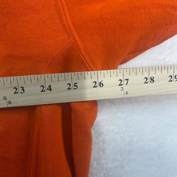 Vintage Russell Athletic Sweatshirt Adult XXL Orange Blank Sweater 90s USA - Picture 6 of 8